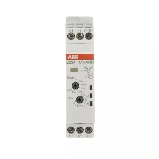 ABB Multi Function Digital Timer Screw 24 to 240 V AC, 24 to 48 V DC SPDT, 1SVR500110R0000