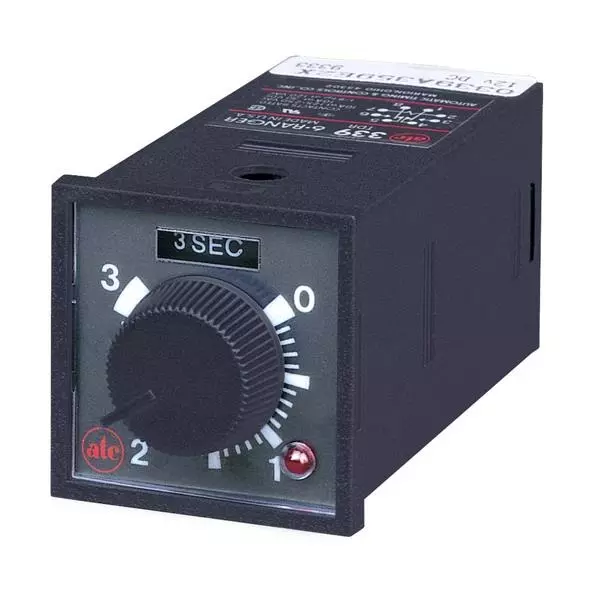 ATC Multi Function Digital Timer 8 Pin Octal Plug 24 V AC, 24 V DC DPDT, 339B-200-T-2-X