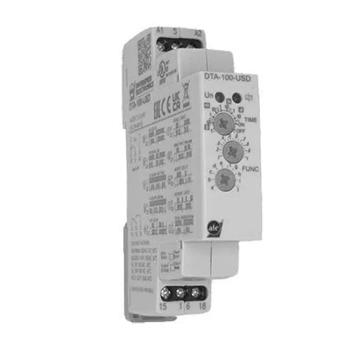 ATC Diversified Electronics Multi Function Digital Timer Screw 12 V to 240 V SPDT, DTA-100-USD