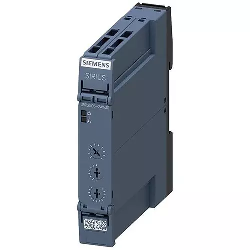 Siemens Multi Function Digital Timer Spring 12 to 240 V AC, 12 to 240 V DC 1 CO, 3RP25052AW30