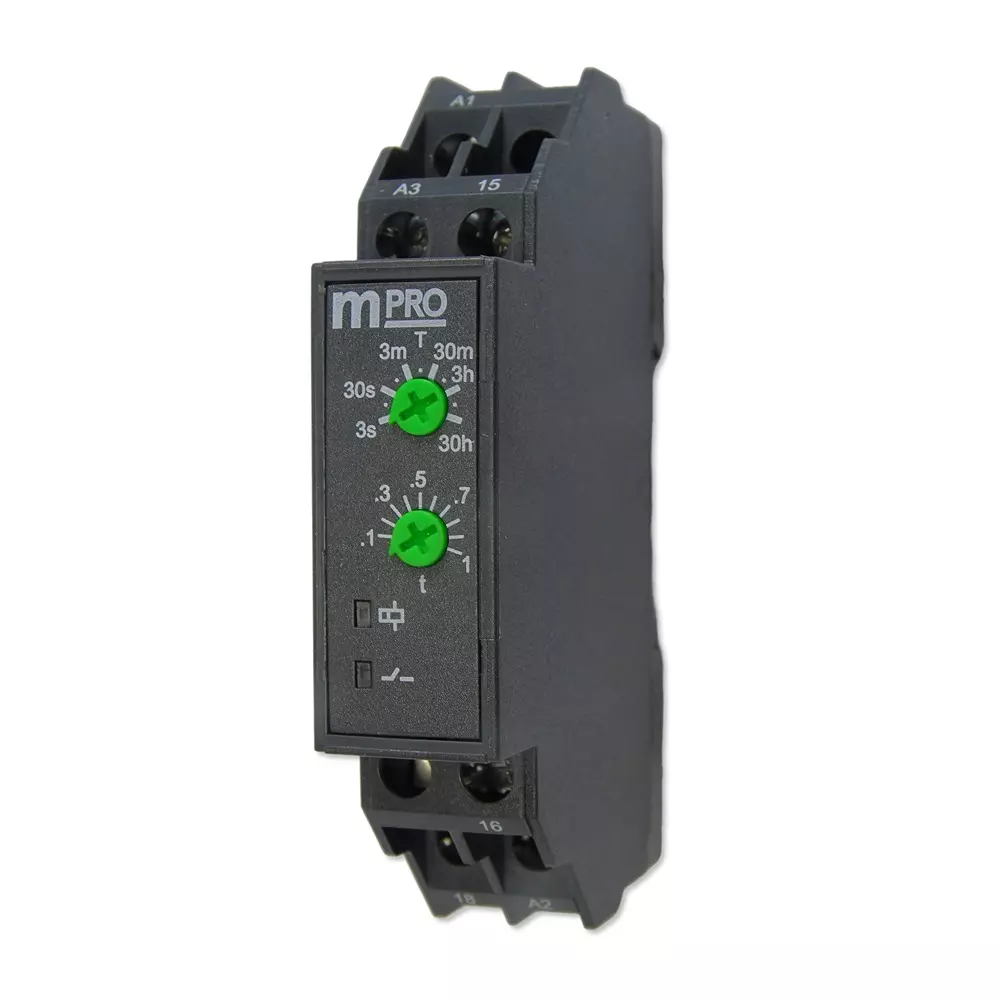 MULTICOMP PRO Electronic Timer 1 CO Configuration 240 V Voltage VAC 5 Amp Current, MP008378