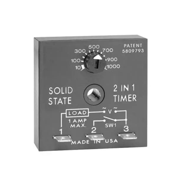 Littelfuse Multi Function Digital Timer Quick Connect Terminal 120 V AC 1 Form A (SPST-NO), T2D120A15M