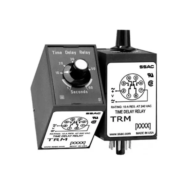 Littelfuse Multi Function Digital Timer Plug-In 120 V AC 2 Form C (DPDT-NO, NC), TRM120A2X30
