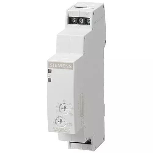 Siemens Multi Function Digital Timer Screw 12 V AC/DC to 240 V AC/DC 1 Form C (SPDT-NO, NC), 7PV15401AW30