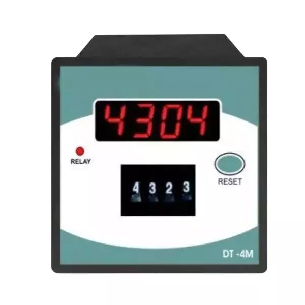 GENERIC 4 Digit Digital Timer 0.1s-9999 min Run up Time Range 230 V AC, DT-4M