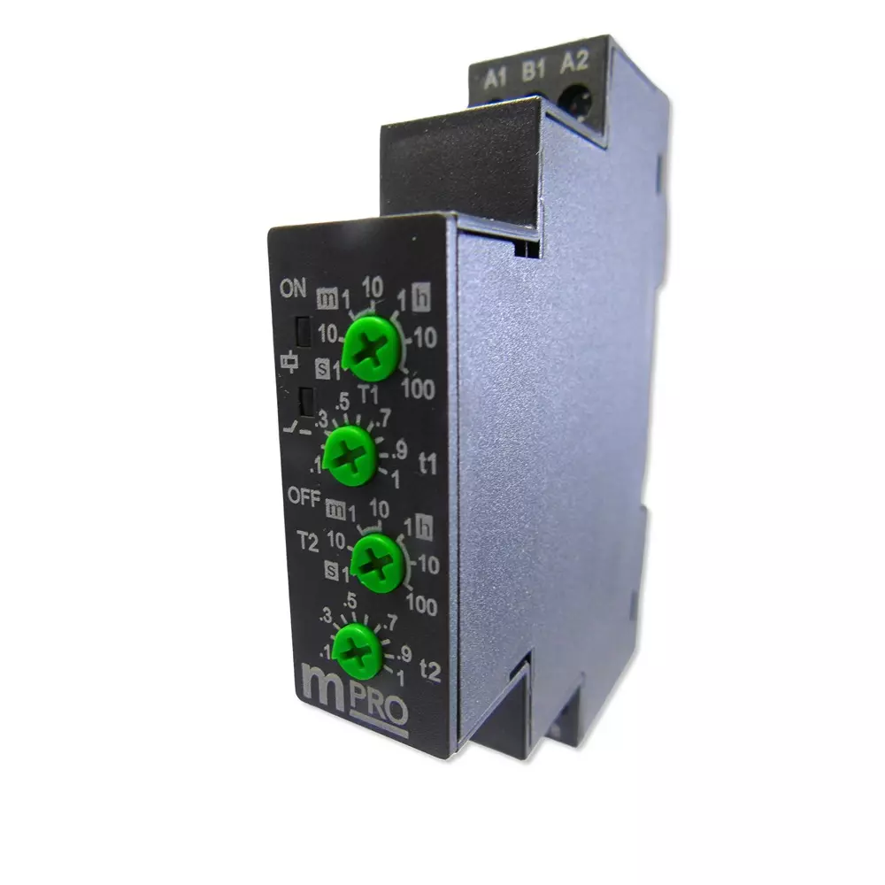 MULTICOMP PRO Electronic Timer 1 CO Configuration 240 V Voltage VAC 8 Amp Current, MP008381
