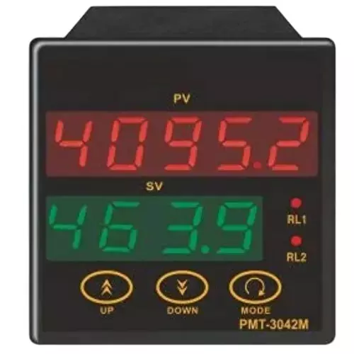 GENERIC Dual Display Digital Timer 0.1s-9999.9 hr Run Up Time Range 230 V AC, PMT-3042M