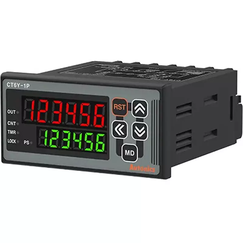 Autonics Digital Counter/Timer AC24/DC 24 to 48 V Power Supply Voltage, CT6Y-1P2T