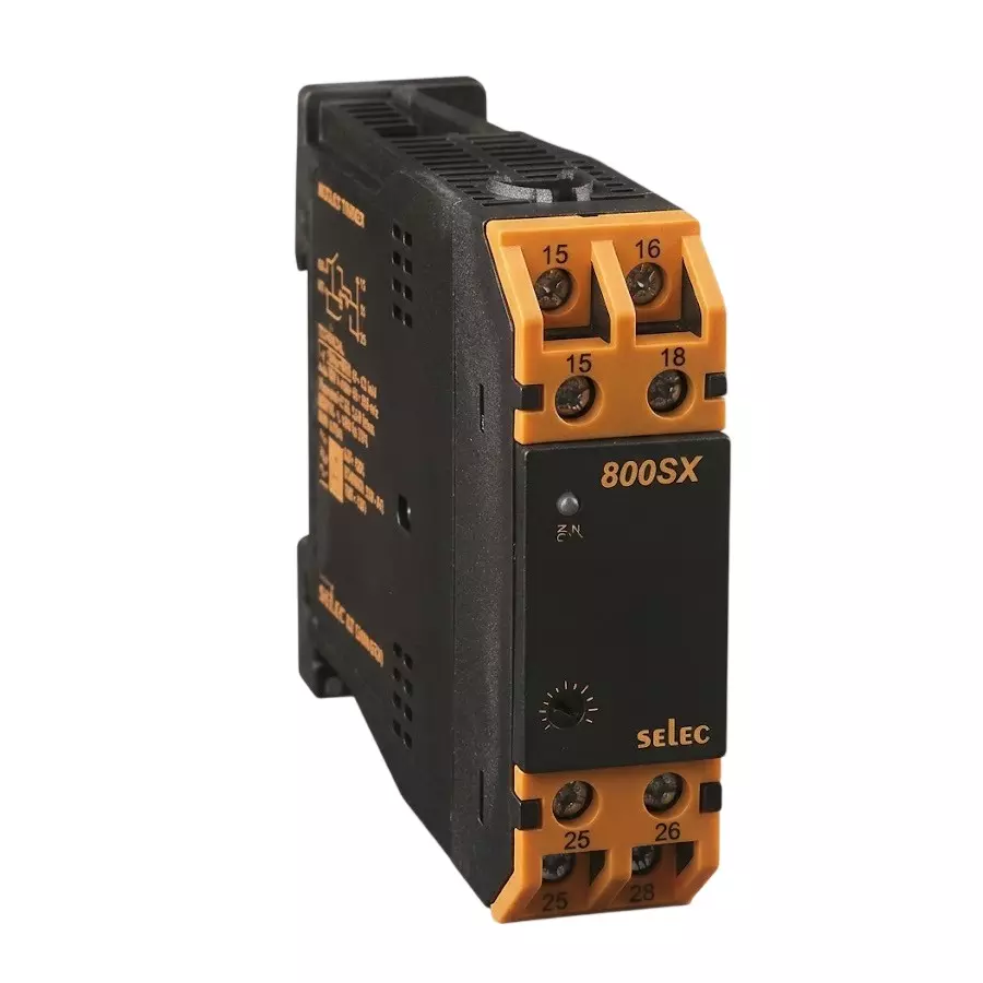 SELEC Timer With On Delay, 20 to 240 V AC & 12 to 240 V DC and 80 ms ± 20 ms Time Range, 800SX-80ms