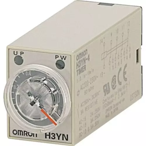 Omron Solid State Timer 100 mohm or more (measured with DC500 V mega), H3YN-41-AC24