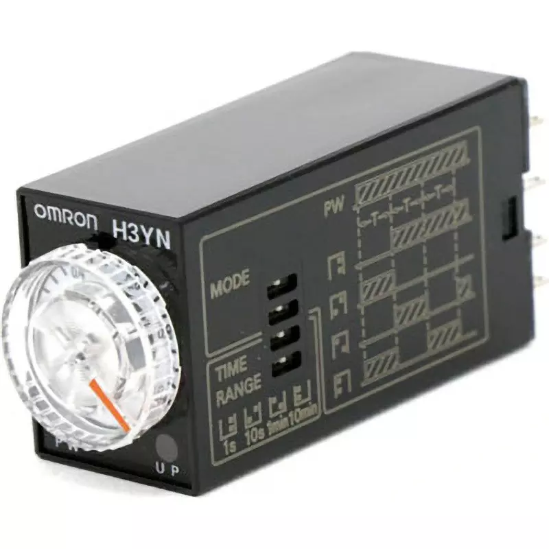 Omron Solid State Timer 4-hour Range Multi, H3YN-2-B DC12