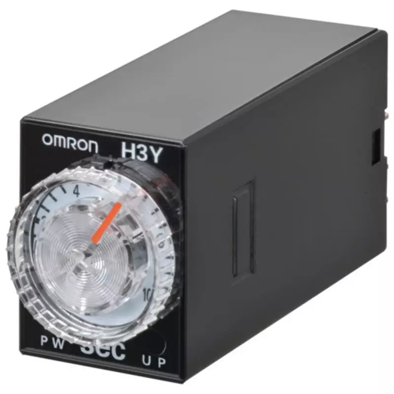 Omron Plug-in Terminal Solid State Timer IP40 2c Timed Contacts, H3Y-2-B AC200-230 10S