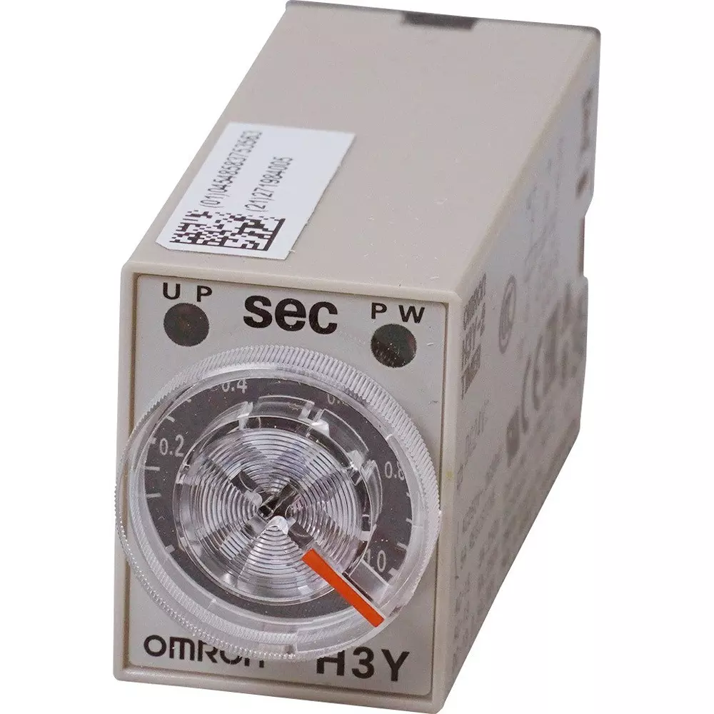 Omron Solid State Timer Fixed Range Plug-in, H3Y-2 DC24 1S