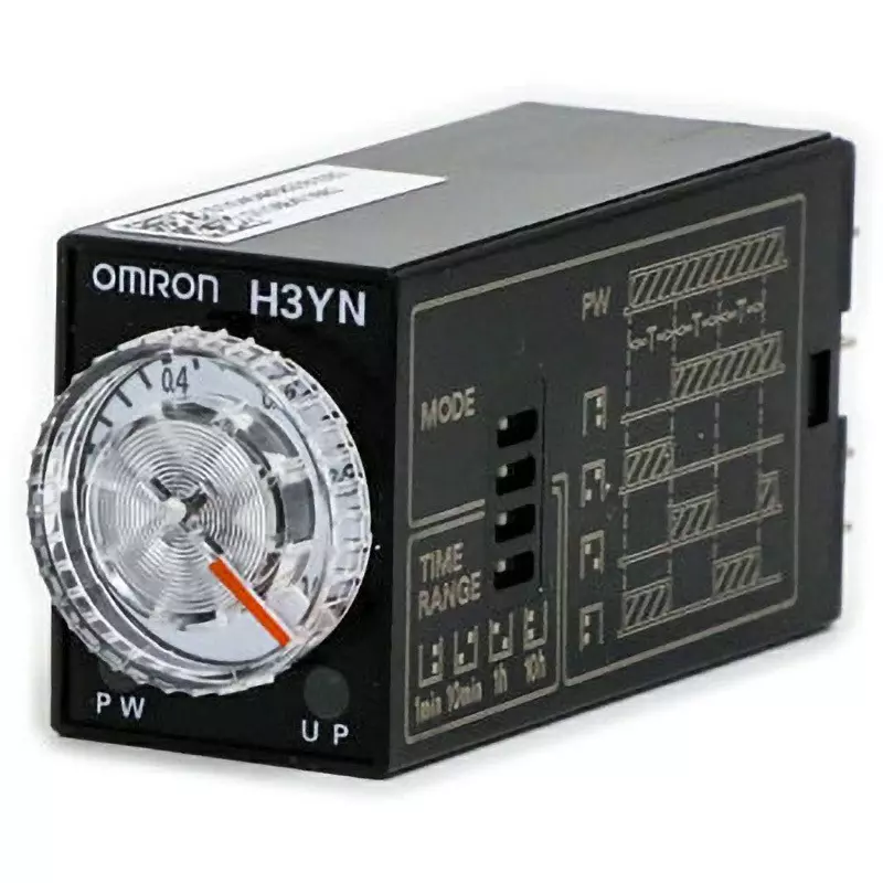 Omron Solid State Timer 4-hour Range Multi, H3YN-41-B AC200-230