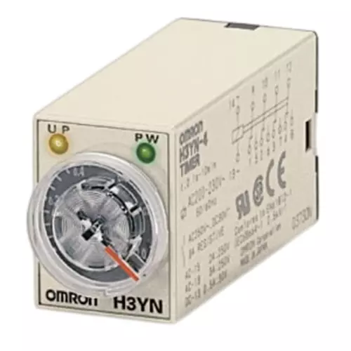 Omron H3YN Series Solid State Timer DPDT 12 V DC, H3YN-2 DC12 OMI