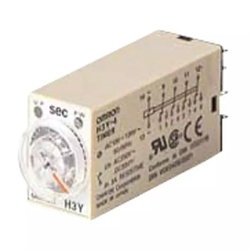 Omron Solid State Timer Fixed Time Range (-25 to 65?), H3Y-4 AC100-120 5S