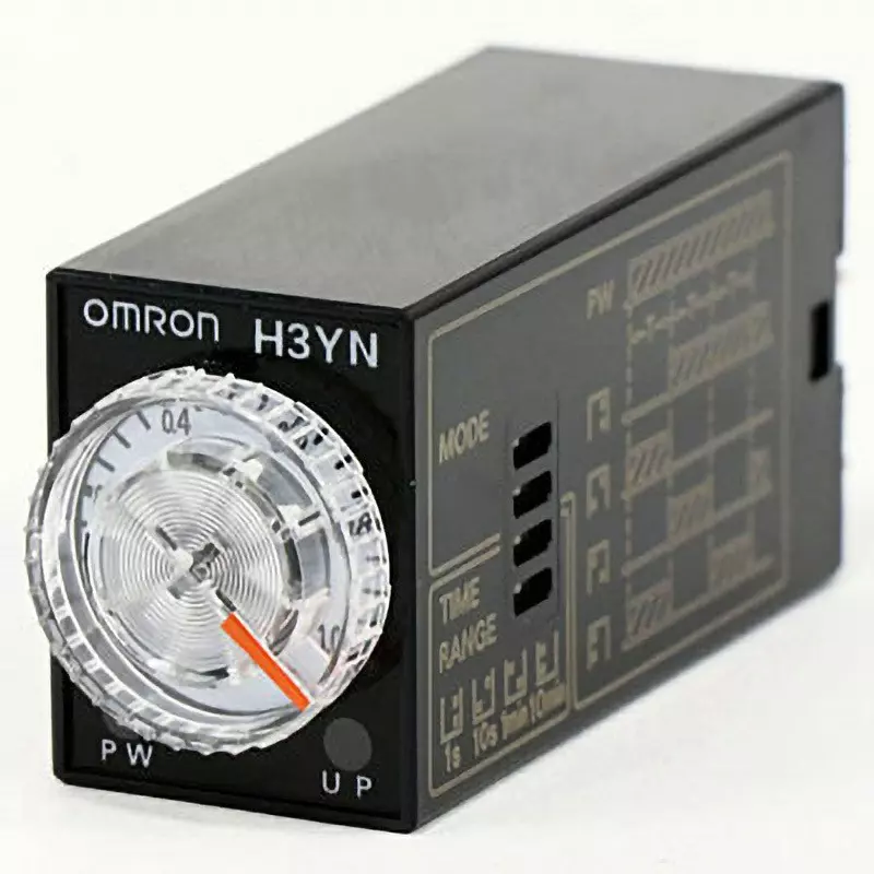 Omron Solid State Timer 4-hour Range Multi, H3YN-4-B AC100-120