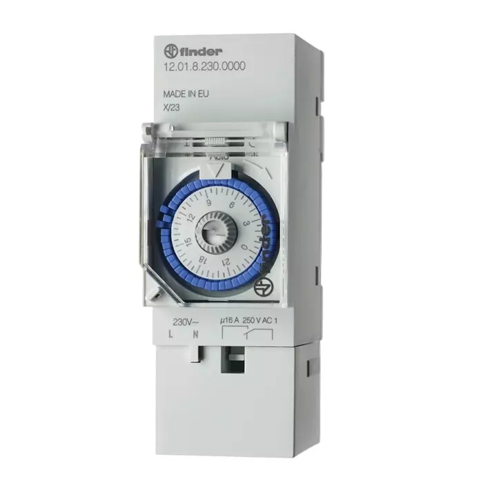 Finder Analogue Staircase Timer 230 V AC 1-Channel, 12.01.8.230.0000