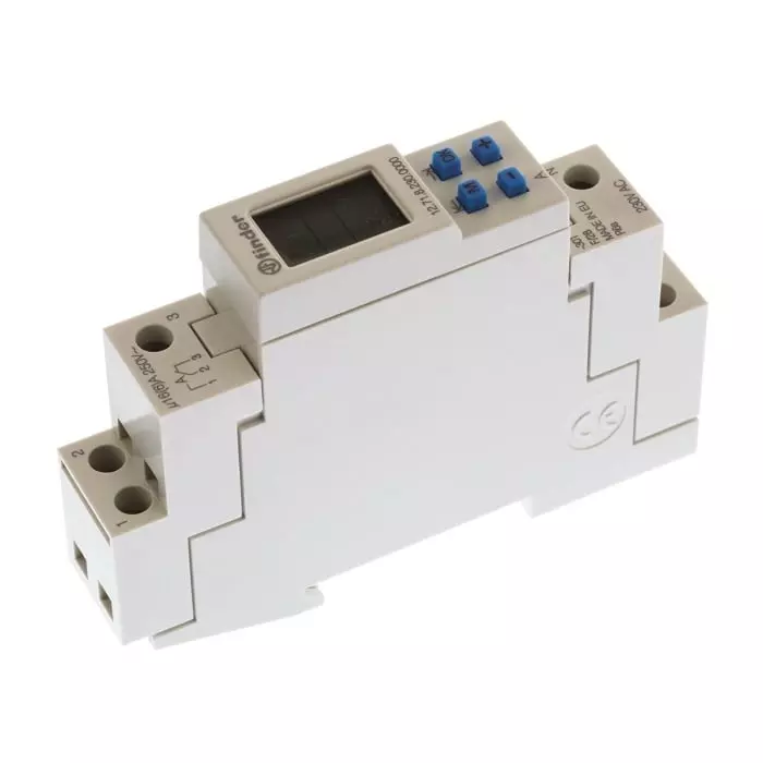 Finder Digital Time Switch DIN Rail 230 V AC 1-Channel, 12.71.8.230.0000