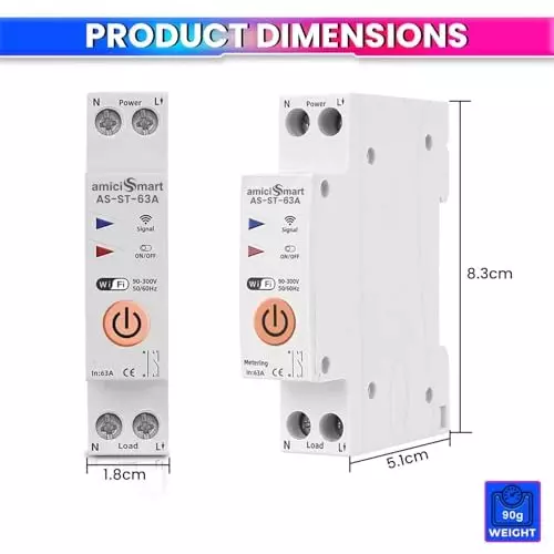 amicismart-ultra-compact-18-cm-wifi-timer-switch-220-v-ac-single-phase-smartlife-app-remote-scheduling-1xsm-prg-tmr