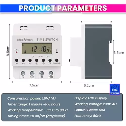 amicismart-220v-60a-digital-programmable-timer-switch-28-onoff-settings-lcd-weekday-scheduling-1xtimer-60a-n