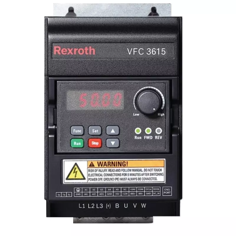 Bosch Rexroth VFC 3615 Series 18 kW Three Phase Frequency Converter, R912009337