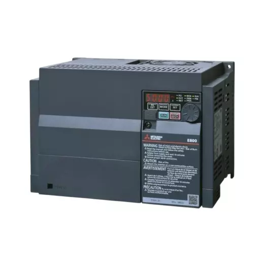 Mitsubishi Electric Inverter with 7.5 kW to 5.5 kW Rated Motor Capacity and 3 Phase 400 V, FR-E840-0120-4-60