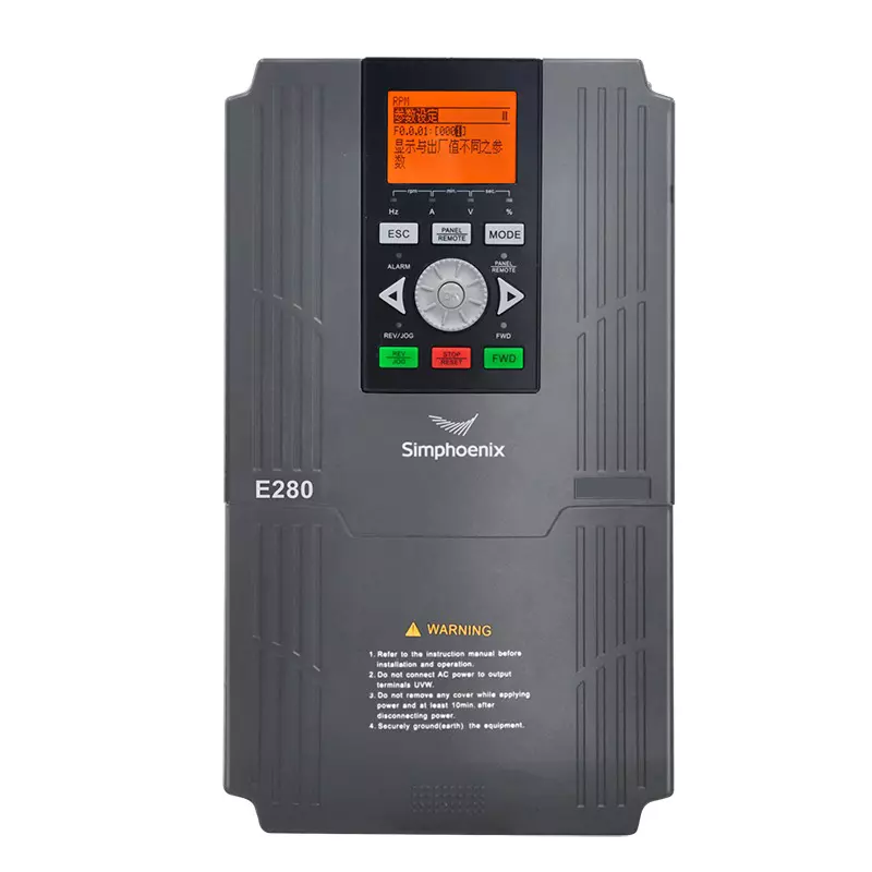 Simphoenix General Vector AC Drive E280 Series Three Phase 380 V, 300 HP and 220 kW, E280-4T2200