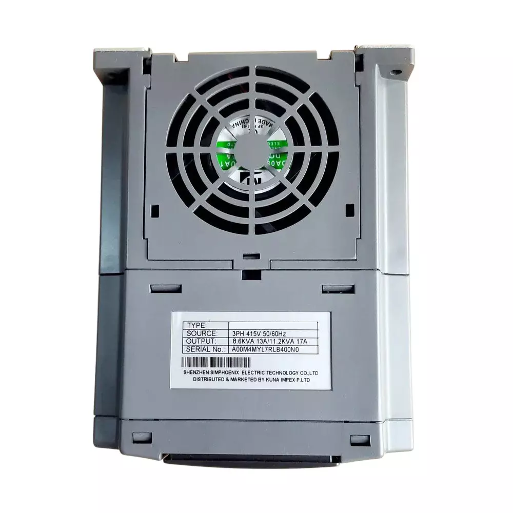 Simphoenix AC Drive E280 Series 3 Phase 380 V with 30 kW/40 HP Power and 60 A Output Current Rating, E280-4T0300