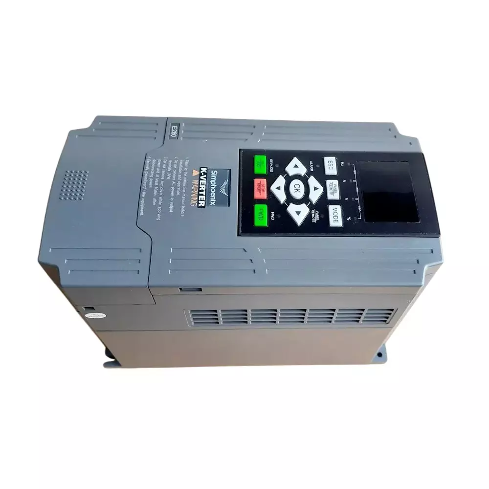 Simphoenix AC Drive E280 Series 3 Phase 380 V with 30 kW/40 HP Power and 60 A Output Current Rating, E280-4T0300