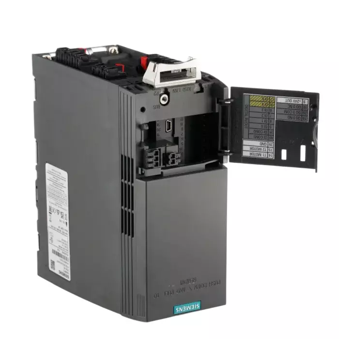 Siemens SINAMICS G120C Inverter Drive with 6 A, 7.4 A Current and 1.5 kW Power Rating, 6SL3210-1KE15-8UF2