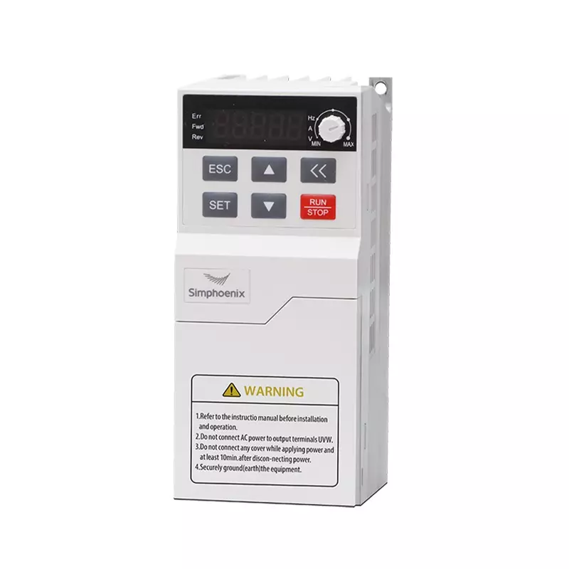 Simphoenix Universal Low Power AC Drive DL100 Series Single Phase 220 V, 2 HP and 1.5 kW, DL100-2S0015B