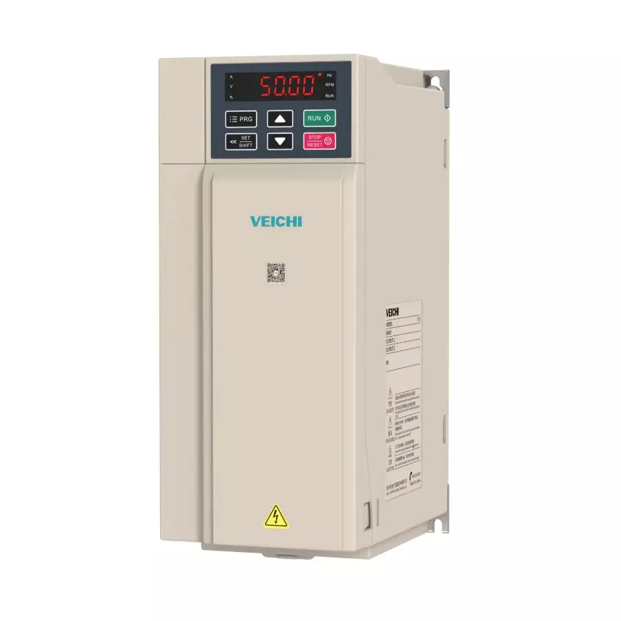 VEICHI Performance AC VFD 380 V Three Phase 4 kW (G)/ 5.5 kW (P) Power, AC310-T3-004G/5R5P-B