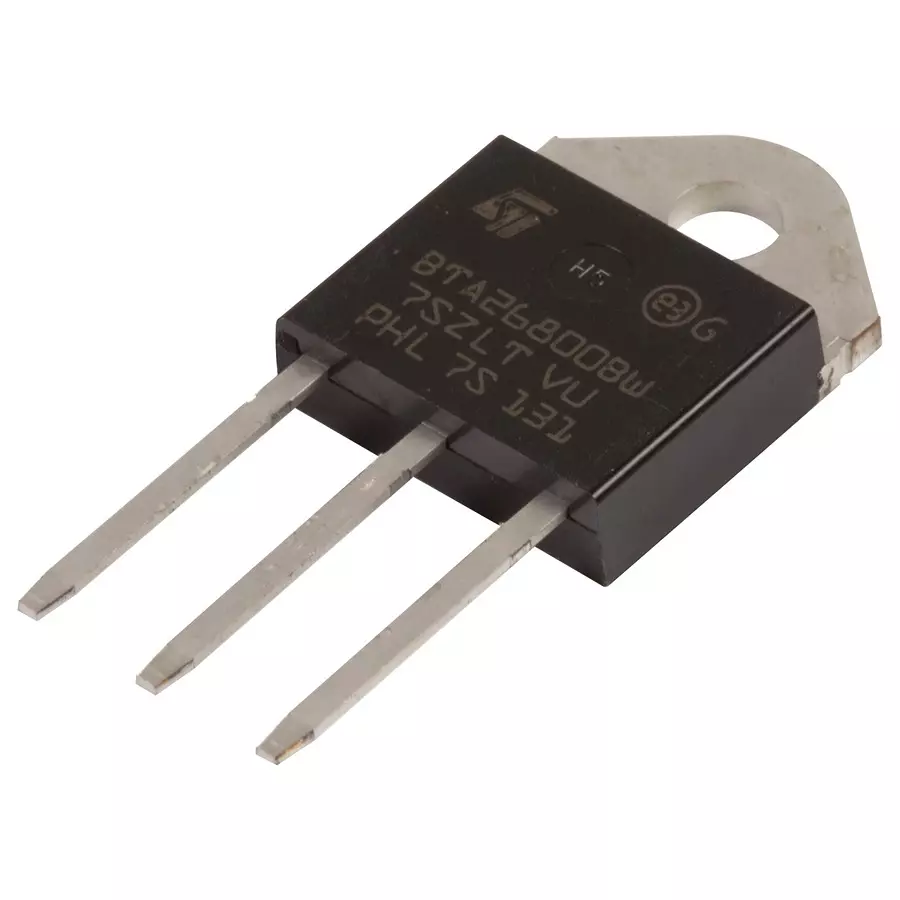 Stmicroelectronics Triac, 800V, 25A, Top-3, Bta26-800Bwrg