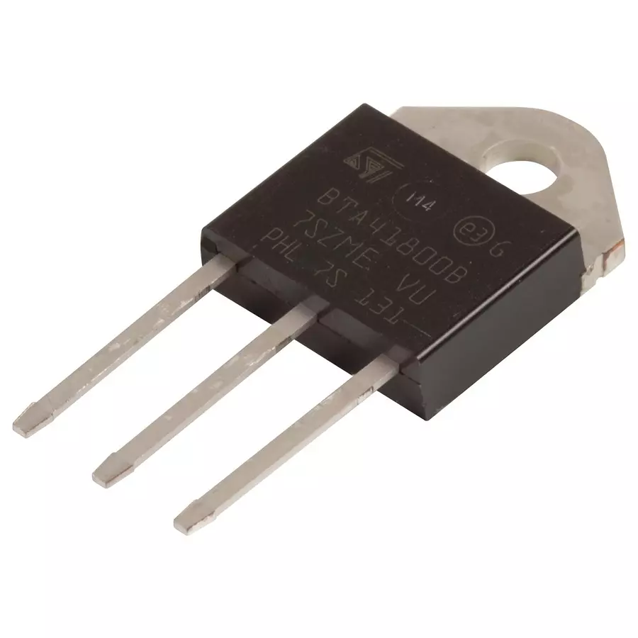 Stmicroelectronics Triac, 40A, 800V, Top-3, Bta41-800Brg