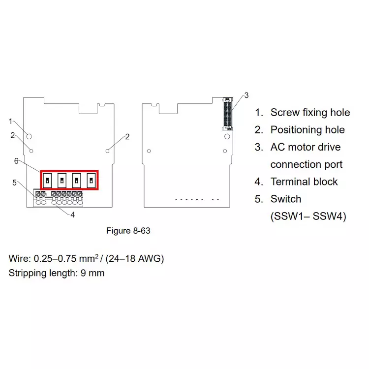 delta-250-v-ac-relay-extension-card-green-color-rectangular-shape-for-m300-series-emm-r2ca