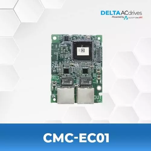 delta-ether-cat-communication-card-green-color-500-v-dc-insulation-voltage-and-2-ports-for-c2000-series-cmc-ec01