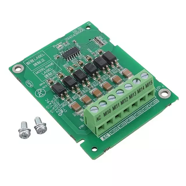 delta-input-output-card-green-color-rectangular-shape-with-6-inputs-for-c2000-series-emc-d611a