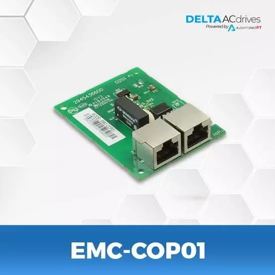 delta-canopen-communication-card-green-color-rectangular-shape-rj-45-interface-and-1-port-for-c2000-series-emc-cop01