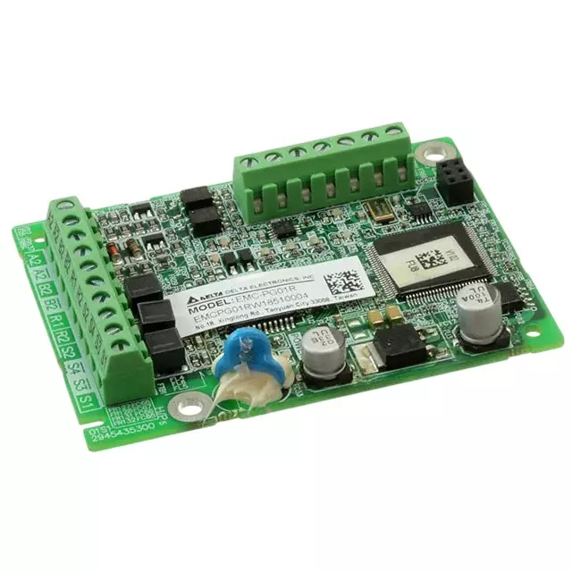 Delta Resolver Card Green Color Rectangular Shape for C2000+ Series, EMC-PGO1R