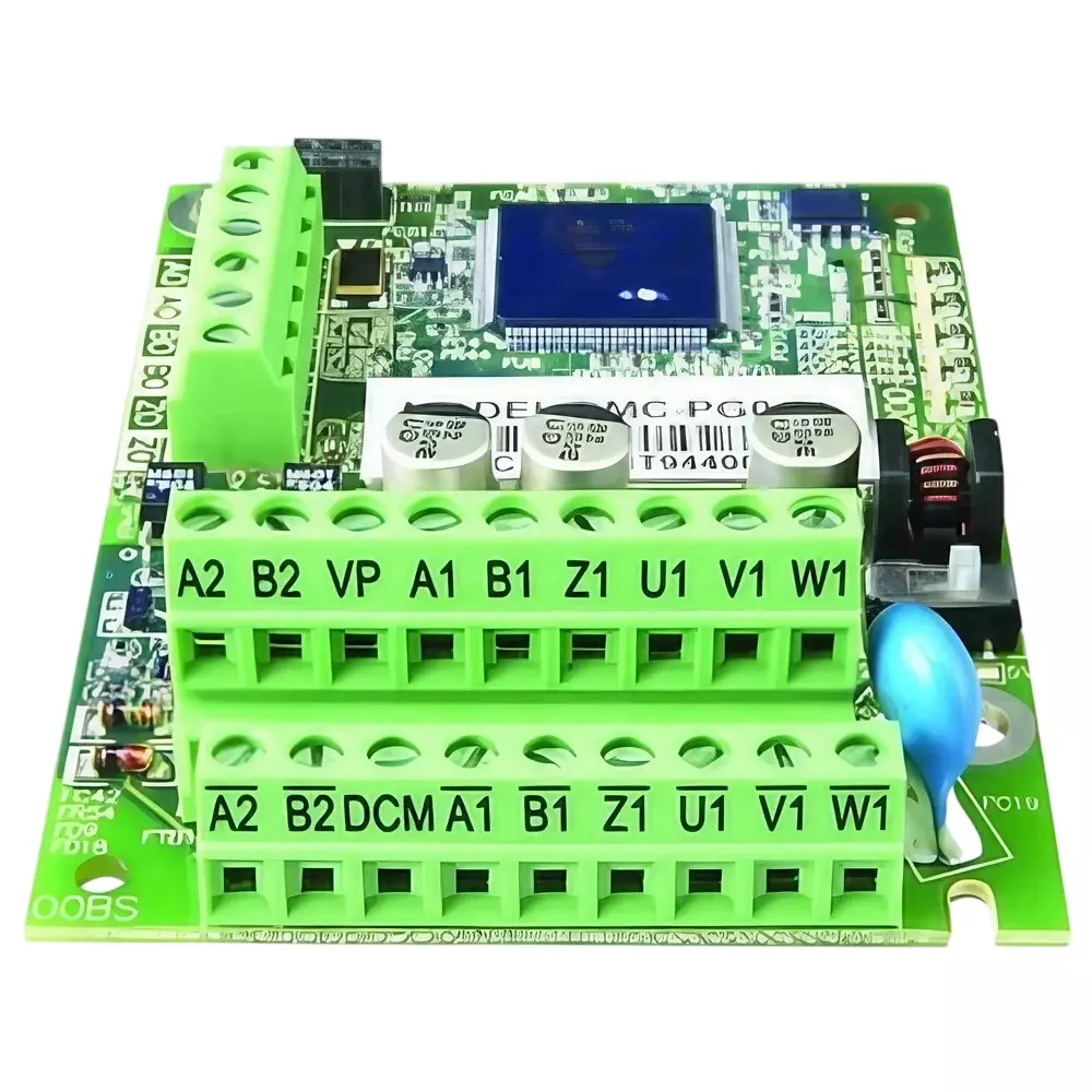 Delta Universal PG Card Green Color Rectangular Shape for C2000+ Series, EMC-PG010_UNIV