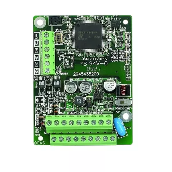 Delta PG Card Open Collector Green Color Rectangular Shape for C2000+ Series, EMC-PG010