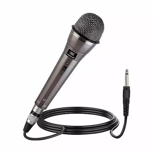 Buy MX Metal Dynamic Mic Cardioid Vocal MultiPurpose Microphone, ‎MX DM605 Online in India at