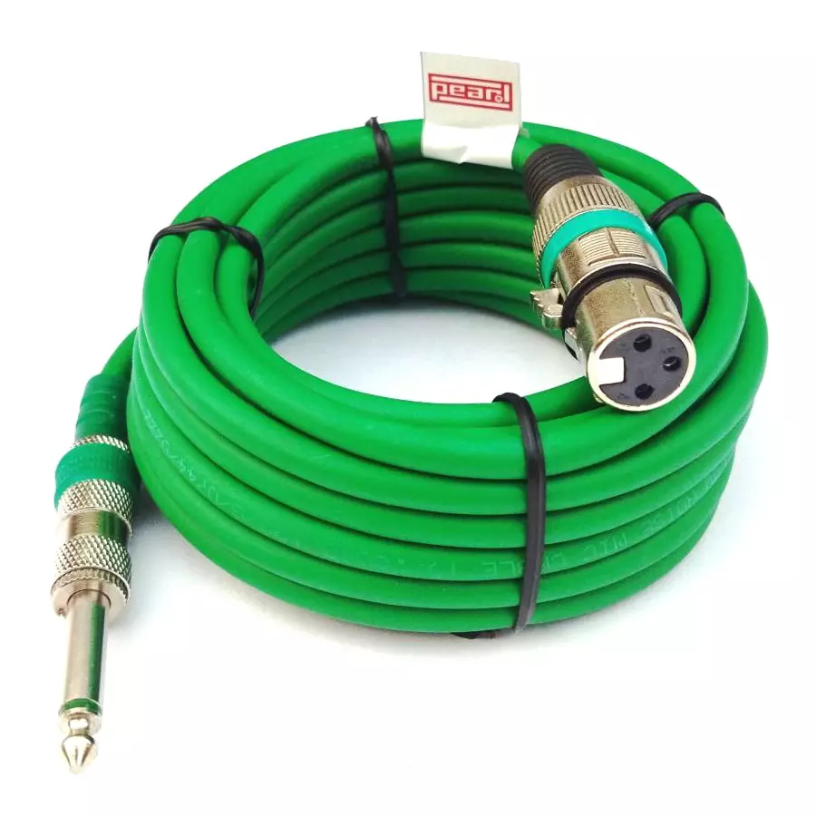 Buy Pearl Microphone Cable 5 m Metal XLR Female (3 Pin) to Metal P38