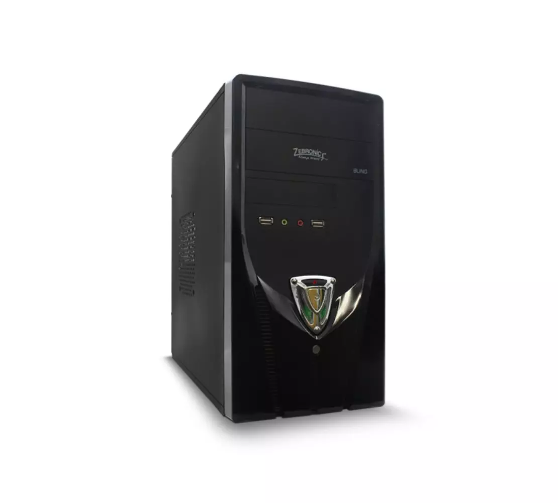 Buy Zebronics CC96B Black Bling Computer Case Online in India at Best