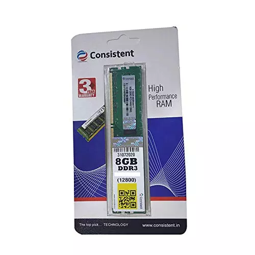 Consistent 8 GB DDR 3 1600 MHz Laptop Ram