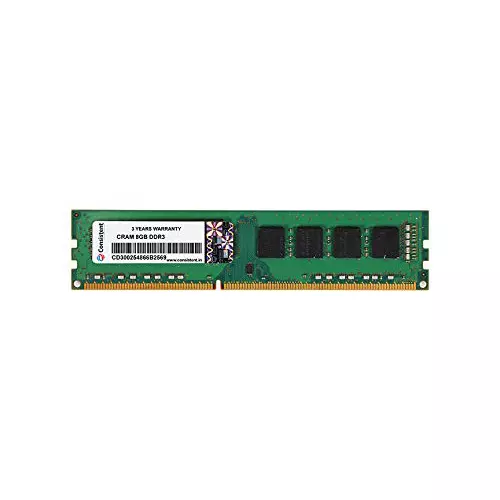 Consistent 8 GB DDR 3 1600 MHz Laptop Ram