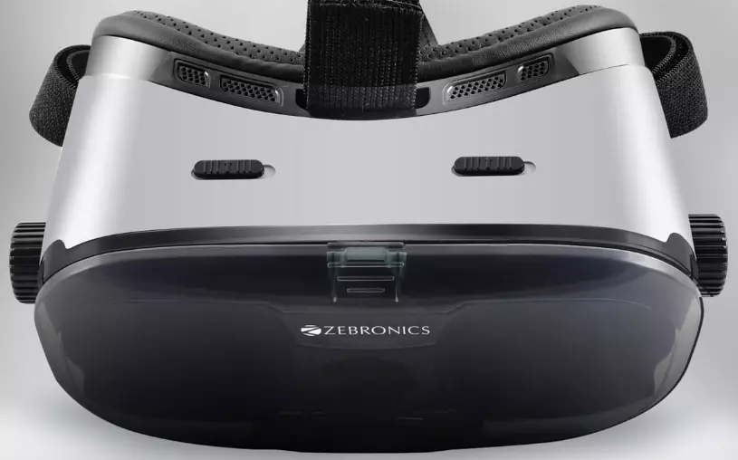 Buy Zebronics Headset VR100 Black Grey Online in India at Best Prices