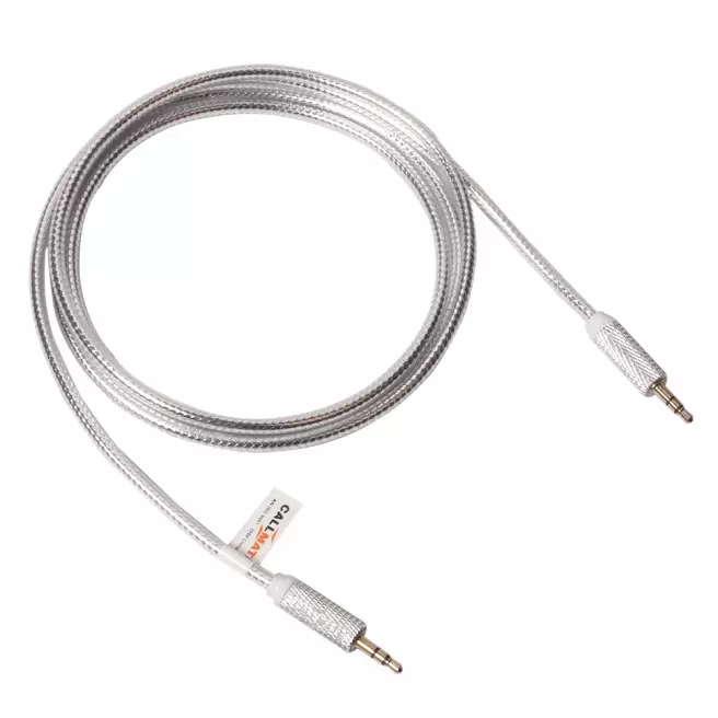 Buy Callmate AUX to AUX Cable TP Metallic Silver 10002969 Online in