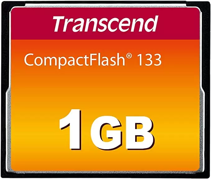Buy Transcend TS1GCF133 1GB 133x Compact Flash Card Online in India at